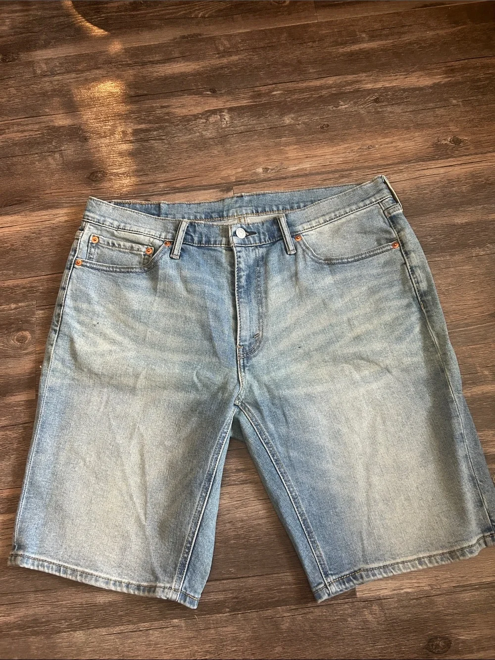 Levi's Light Blue Denim Men's Jean Shorts